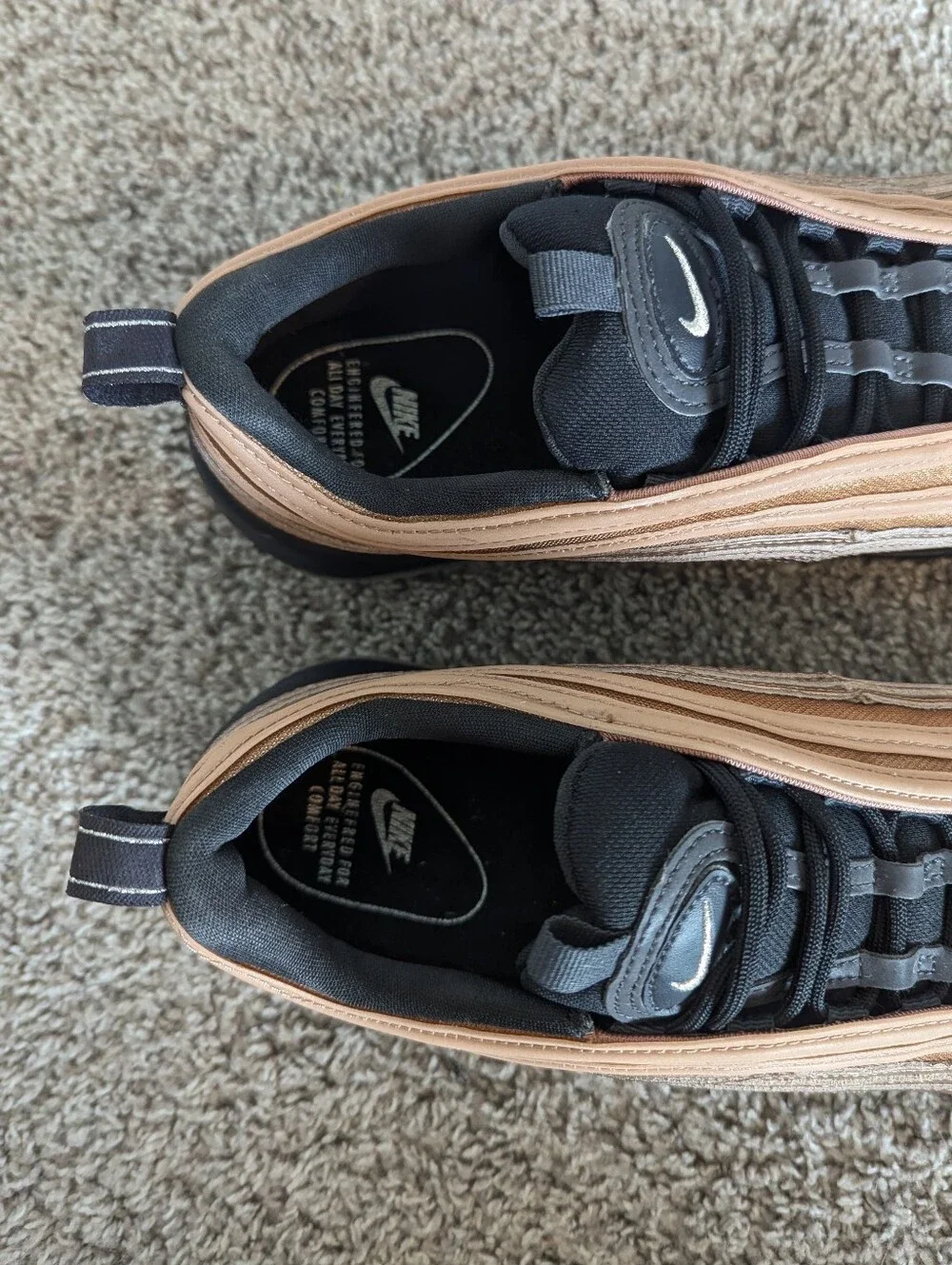 Nike Air Max 97 Metallic Copper sz 11 Like New